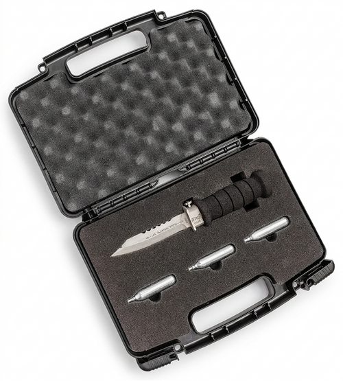 CO2 Utility Knife Tool with Gas Assist Mechanism