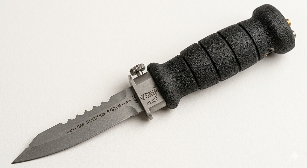 CO2 Utility Knife Tool with Gas Assist Mechanism